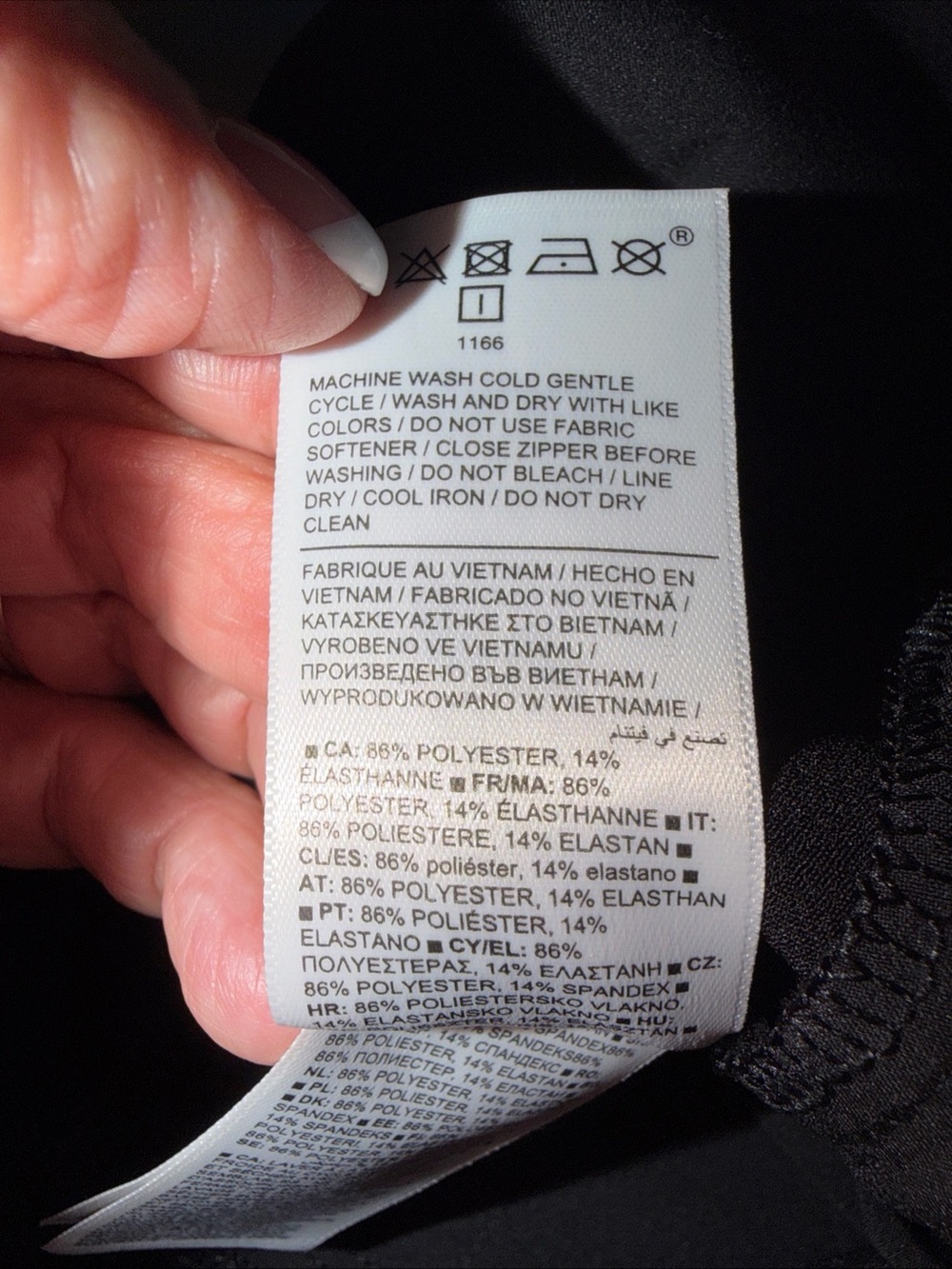Athleta Black Womens Endless Highrise Black Dress Pants - Slim Tailored Style - Picture 6 of 8